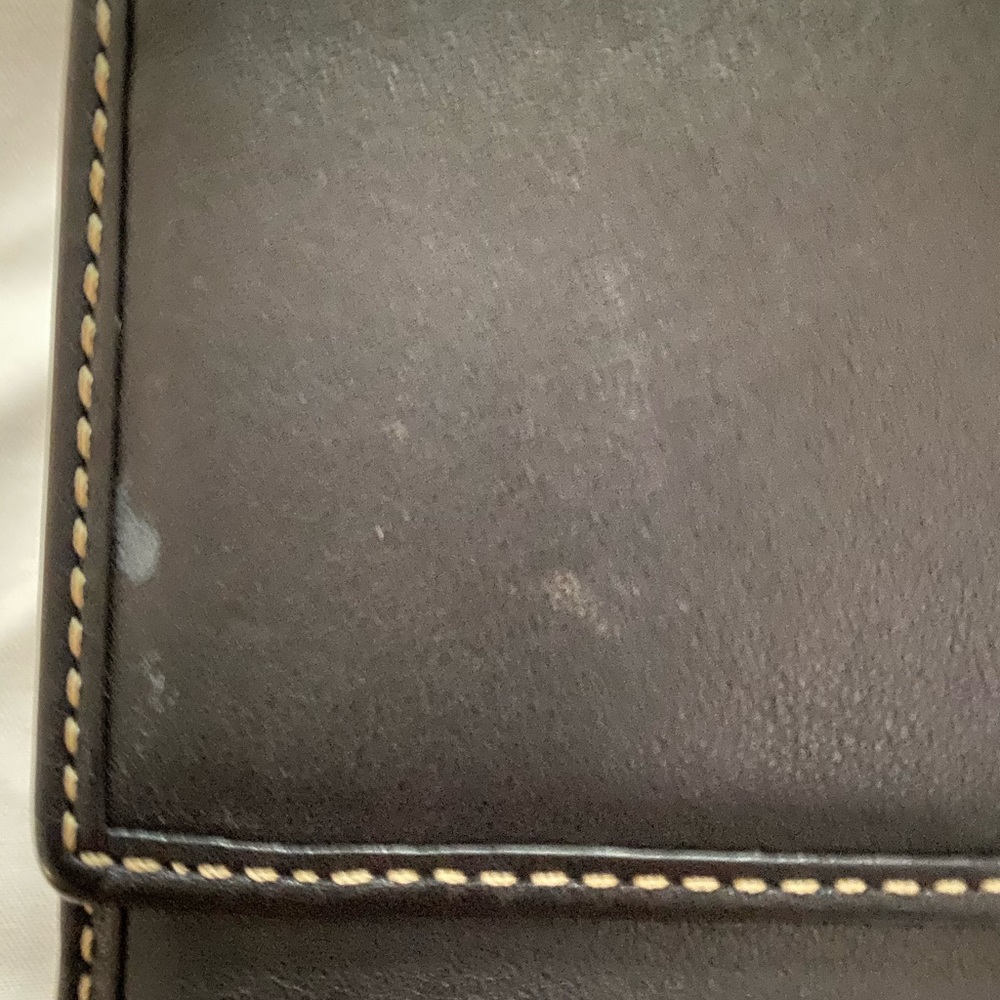 Leather Coach Wallet - Picture 3 of 8